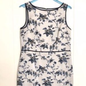 Ann Taylor Sleeveless Print Dress